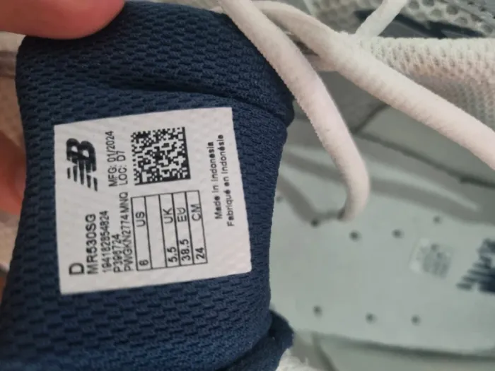 New Balance 530 'White Blue Haze' Taille 40 - photo numéro 6