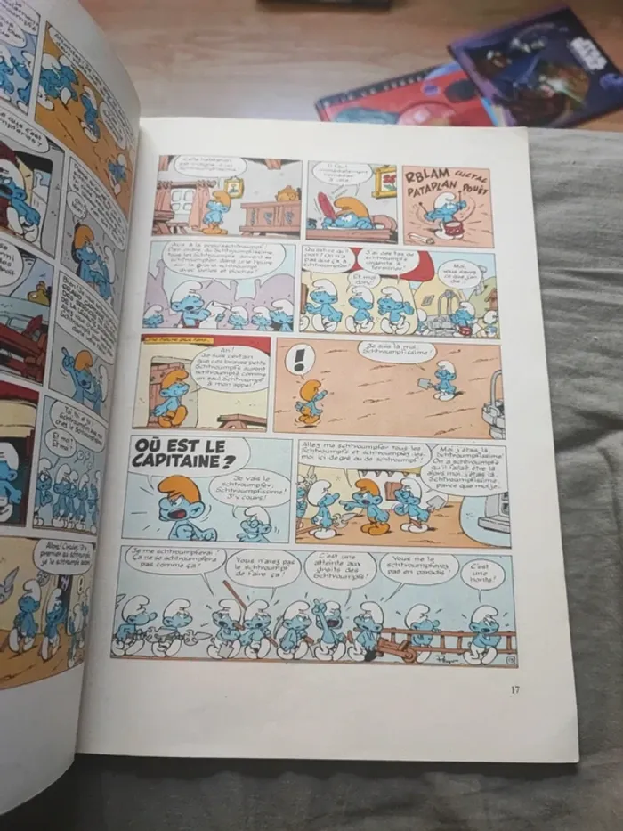 les schtroumpfs - le schtroumpfissime - edition total - 1972 - photo numéro 2