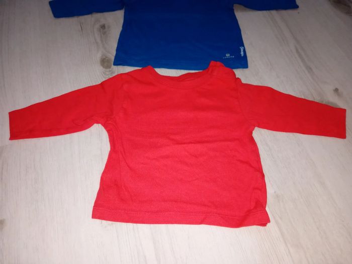 Lot de 2 tee-shirt manche longue DOMYOS - photo numéro 2