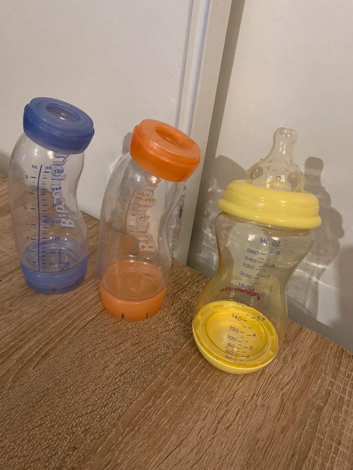 3 biberons plastique anti colique contenance 240,260 ml - photo numéro 5
