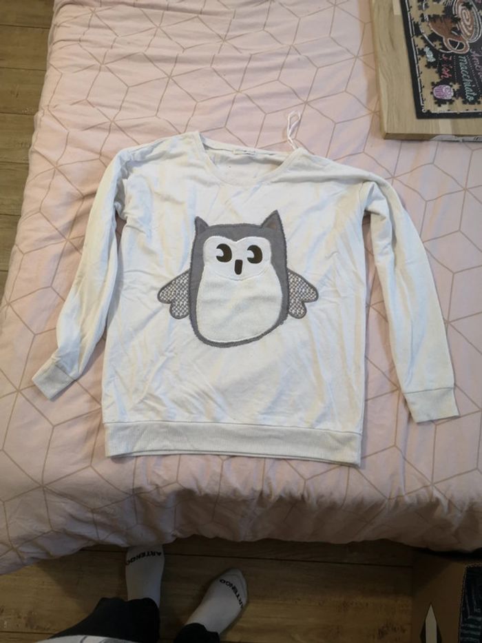 Pull blanc