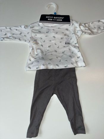 Pyjama 2 pièces coton petit bateau