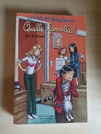 Livre "quelle famille" Le club des baby-sitter 