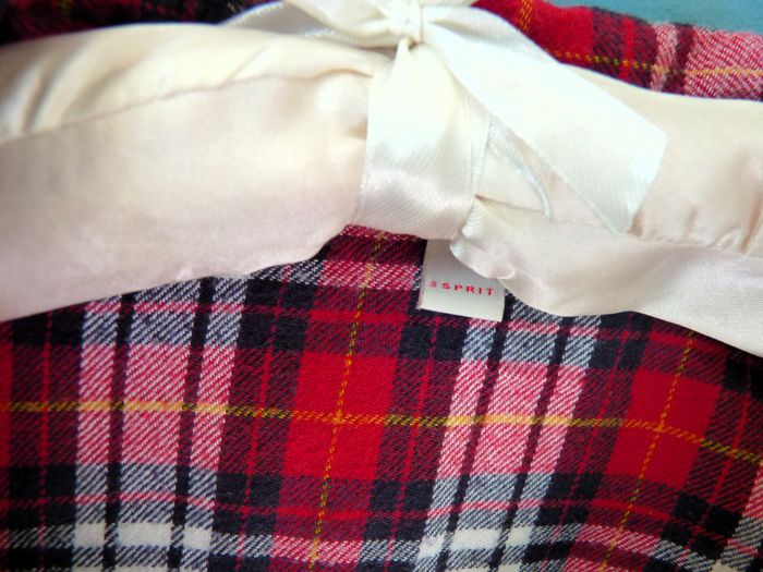 Robe Fille chemise Esprit 14 ans carreaux rouges TBE - photo numéro 2