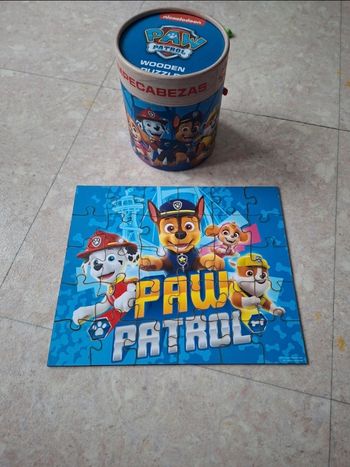 Puzzle bois Pat Patrouille