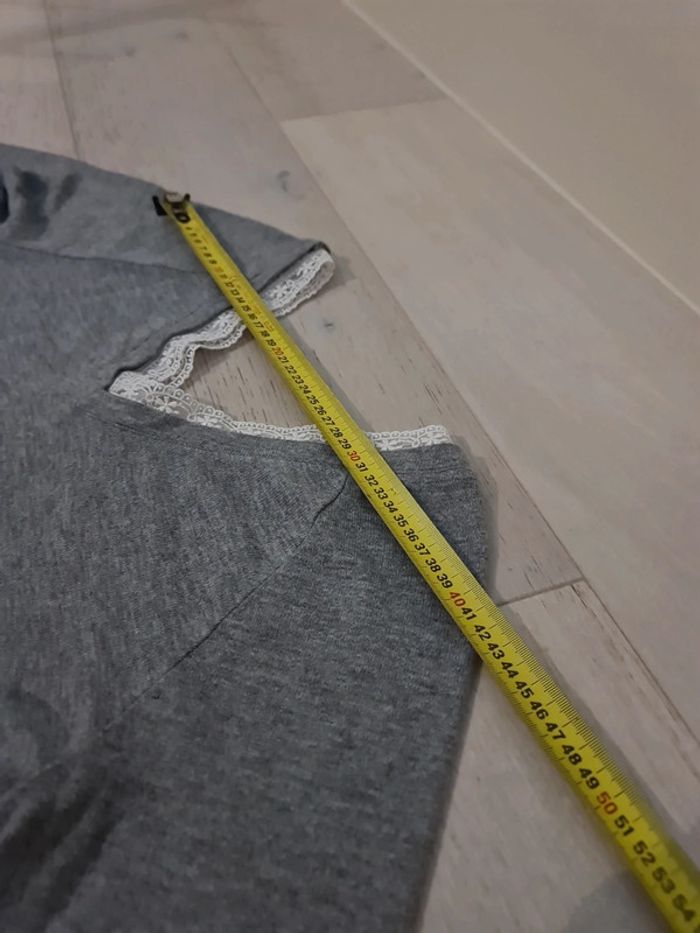 Pull col V Mim taille 40 - photo numéro 8