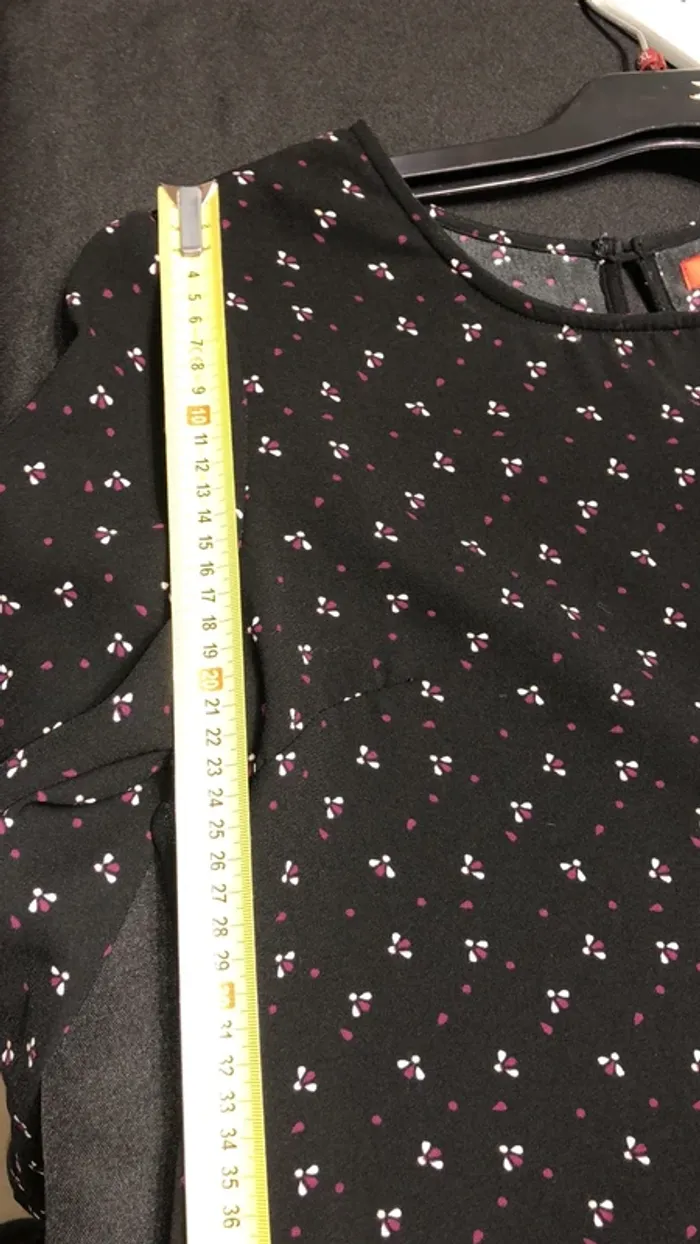 Robe noir et motif - photo numéro 6