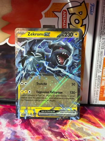 Pokémon Zékrom EX 034/086 Foudre Noir - EV.10.5