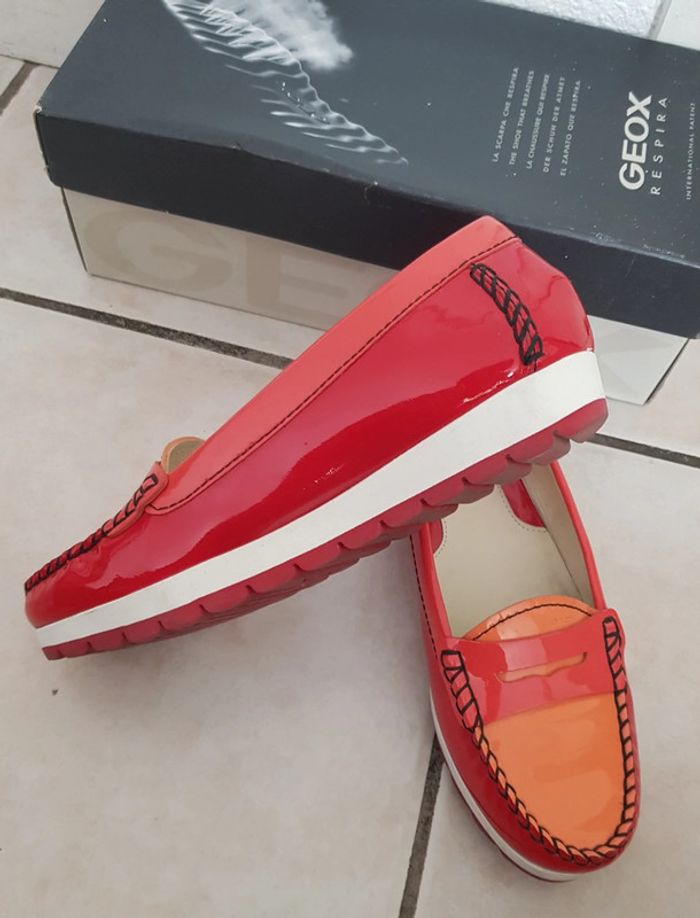 Mocassins vernis geox - photo numéro 3