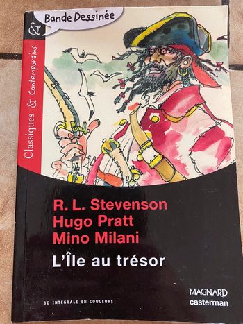 Livre l’île au trésor