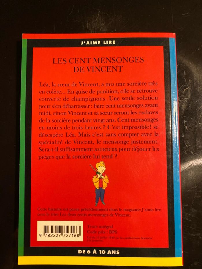 Les cent mensonges de Vincent - photo numéro 2