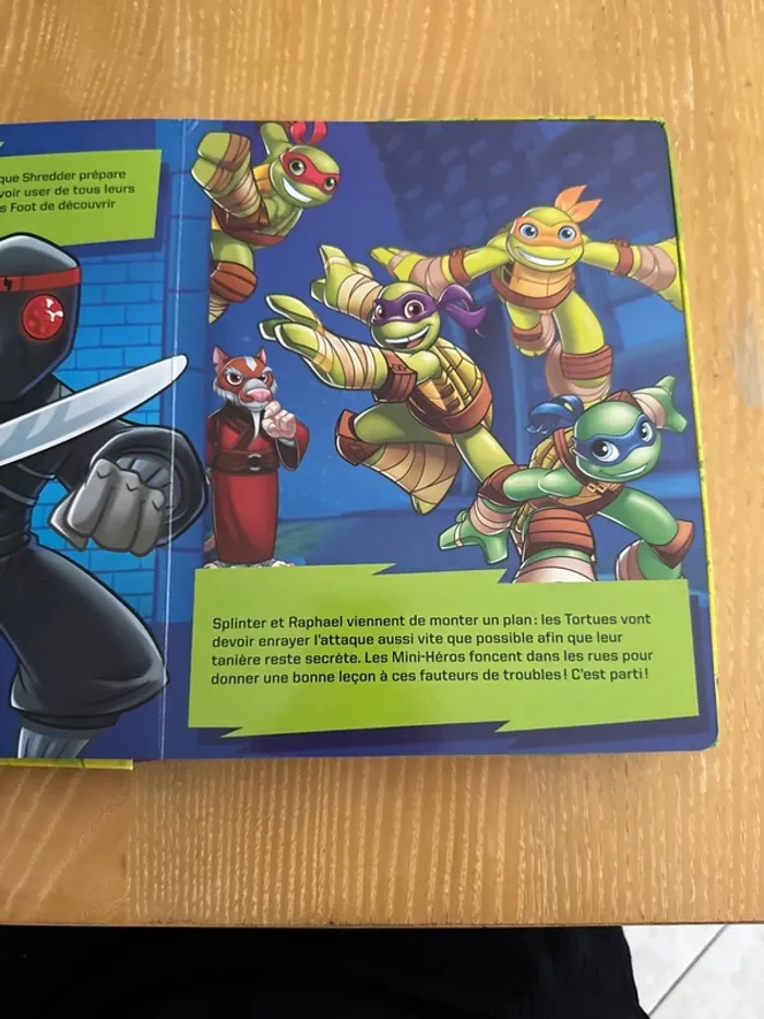 Comptines et figurines tortues ninja - photo numéro 2