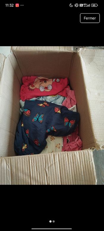 Lot de vêtements filles