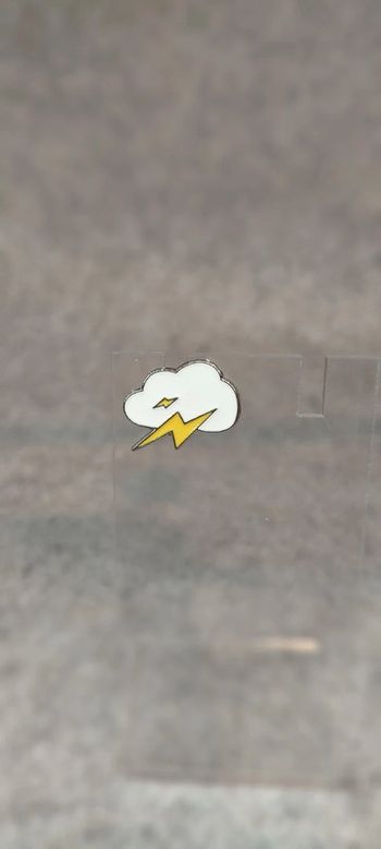 🍄 mini pin's nuage éclair