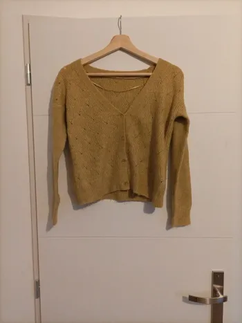 Gilet moutarde