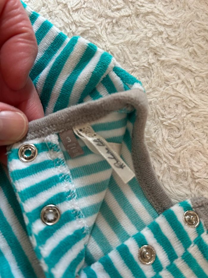 Pyjama 2 pièces très bon état 3 mois - photo numéro 7