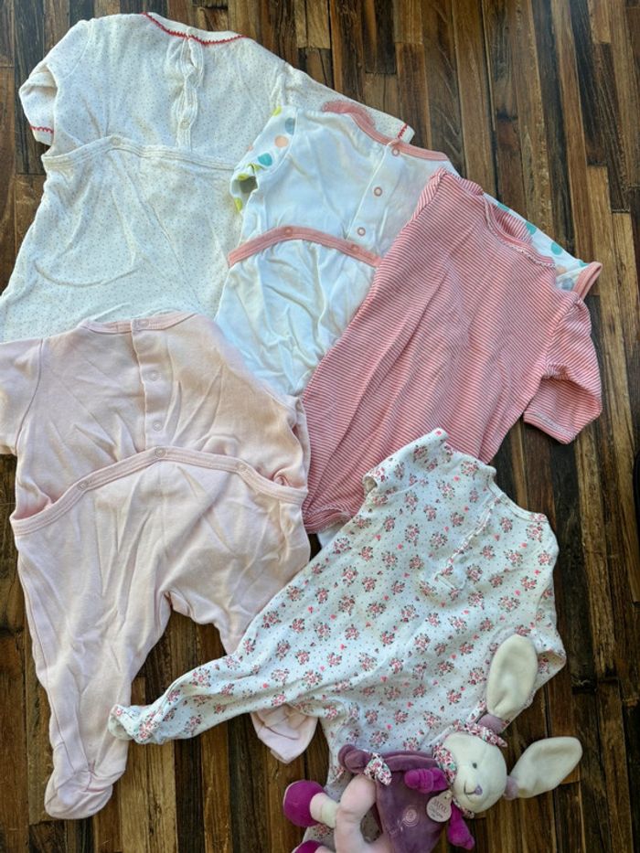 Lot pyjamas légers 1 mois - photo numéro 6