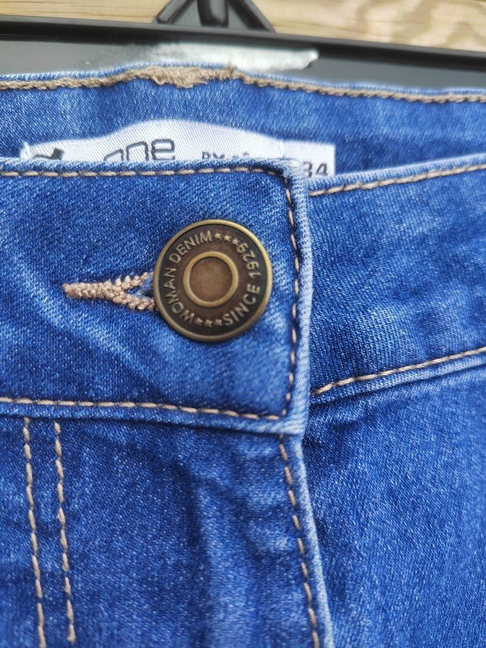 Jean Bleu Femme – Taille 34 / XS – Très Bon État – Gémo - photo numéro 6