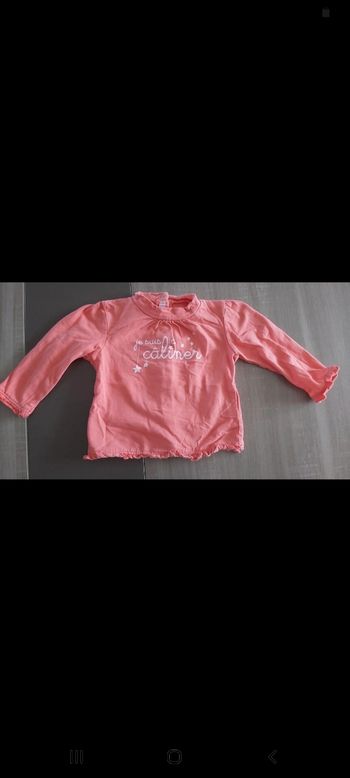 Trés beau sweat rose