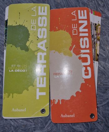 Lot carnets palette de couleur