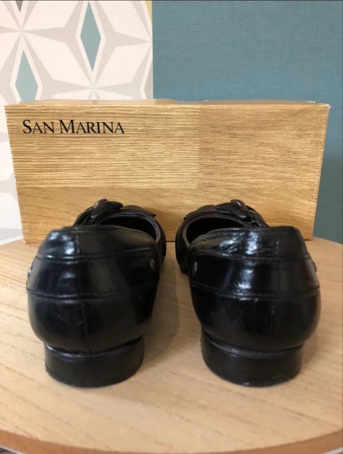 Ballerines cuir San Marina excellent état - photo numéro 4