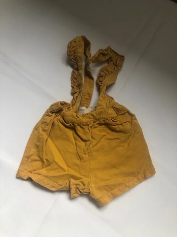 Salopette moutarde fille orchestra 6 mois