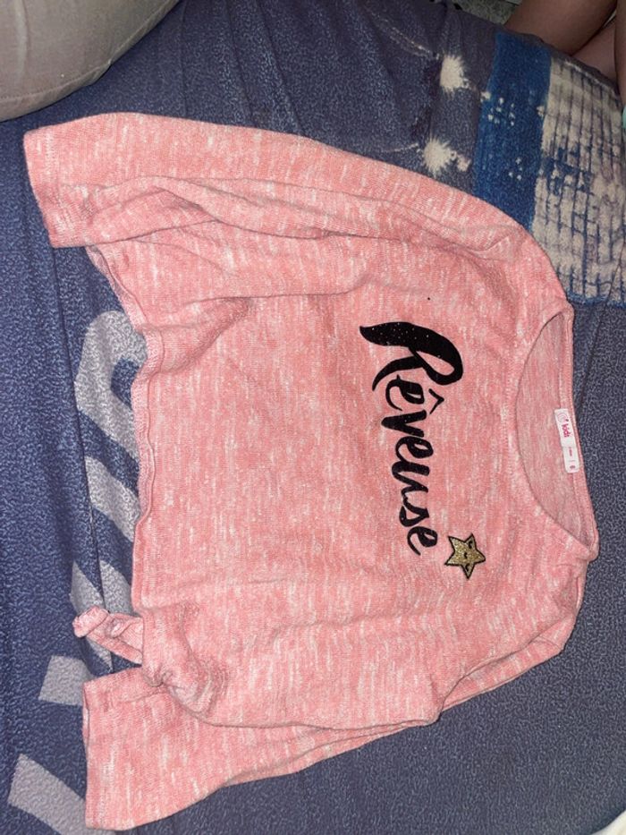 Croc top manche longue