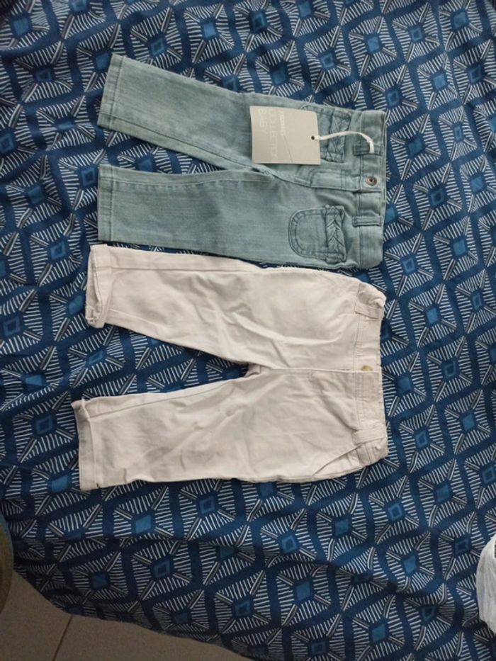 Lot pantalon 12 mois