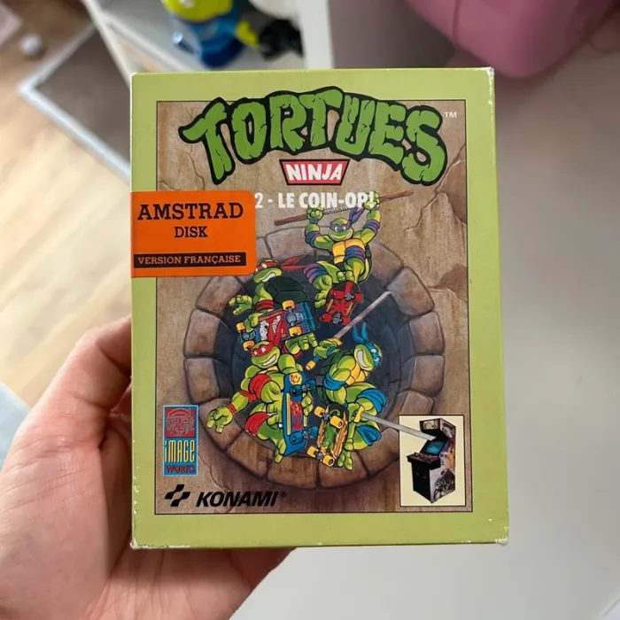 Boite jeu tortues ninja amstrad le coin-opi - photo numéro 2