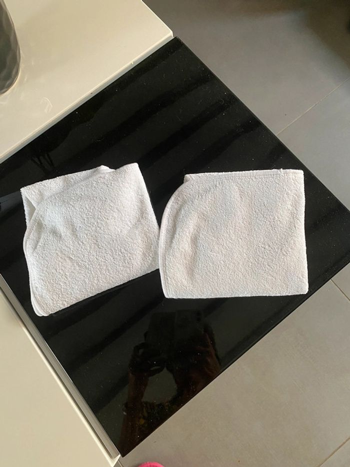 Serviettes protège épaules - photo numéro 3