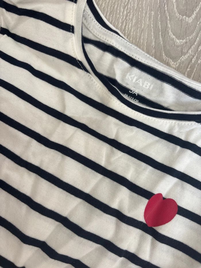 Lot de 2 T-shirts manches longues Kiabi taille 5 ans - photo numéro 4