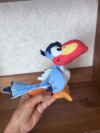 Peluche shoulder /épaule Zazou/ le roi lion Disneyland Paris