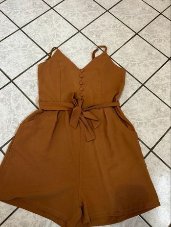 Combinaison short marron – Giracoo – Taille S/M - Neuve sans étiquette