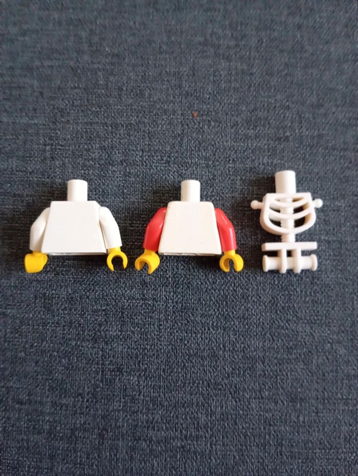 3 torse figurines lego - photo numéro 2