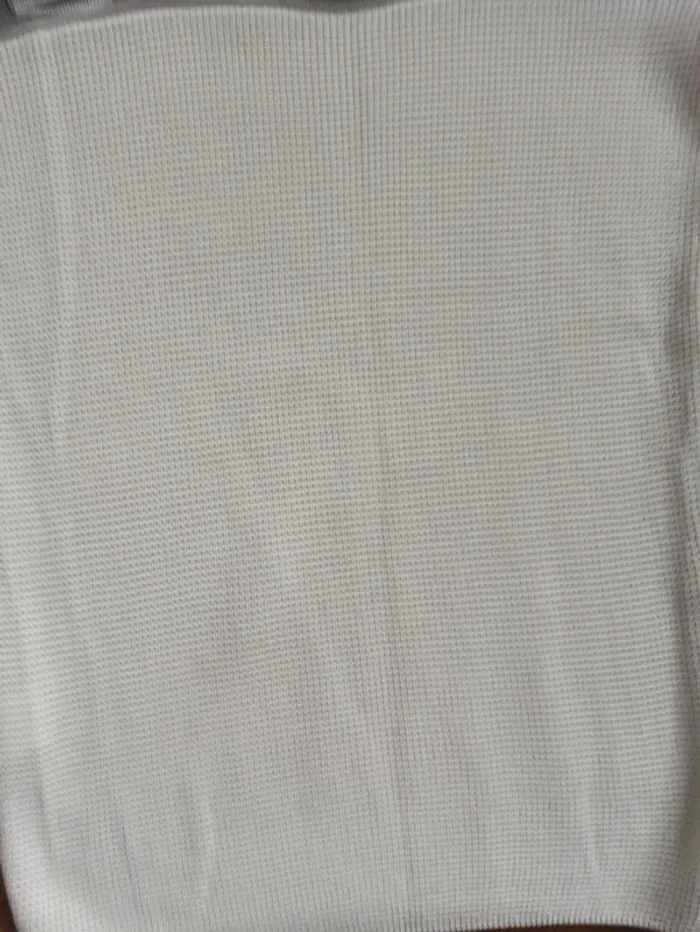 Pull blanc et gris barbossa homme manches longues M - photo numéro 5
