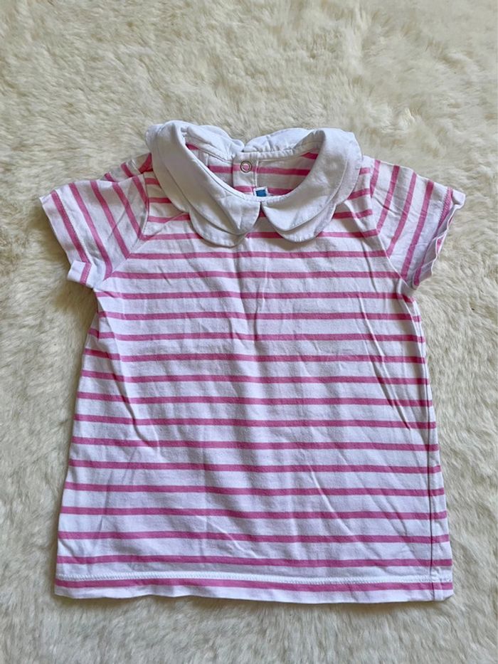 T-shirt marinière Jacadi 3 ans