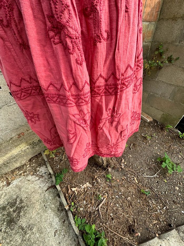 Jupe mi longue bohème Zara - photo numéro 6