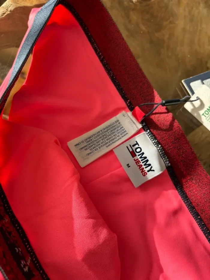 Bas de maillot de bain Tommy Jeans rose fluo M - photo numéro 6
