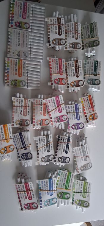Feutres acryliques languo