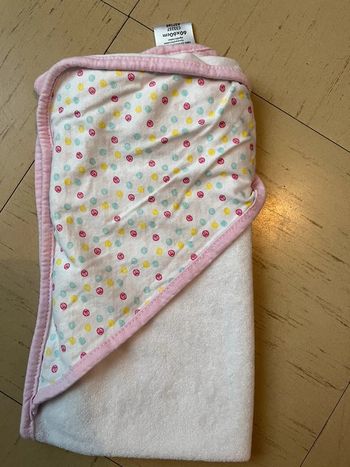 Sortie de bain bébé fille