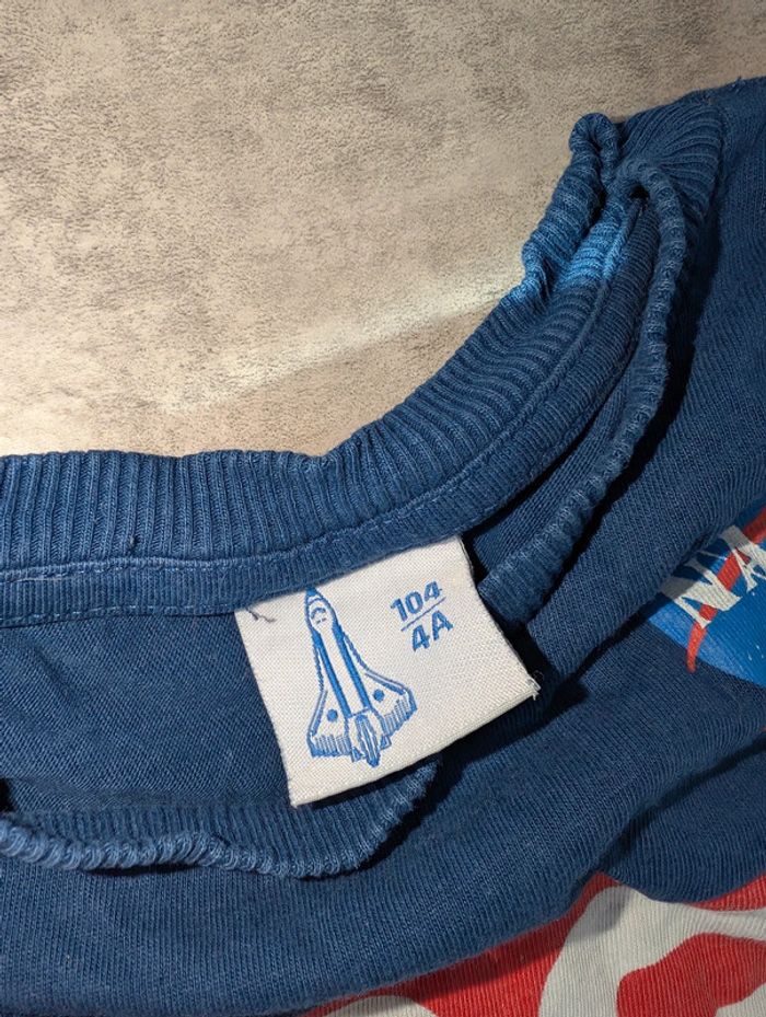 Pyjama deux pièces fin garçon 4 ans Nasa - photo numéro 3