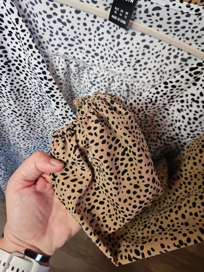 Lot 2 blouses shein 44 imprimé confetti - photo numéro 4