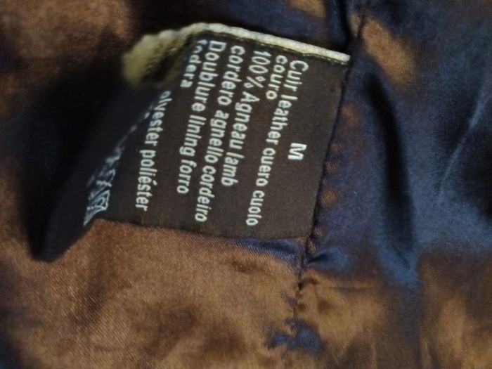 Veste en cuir agneau - photo numéro 4