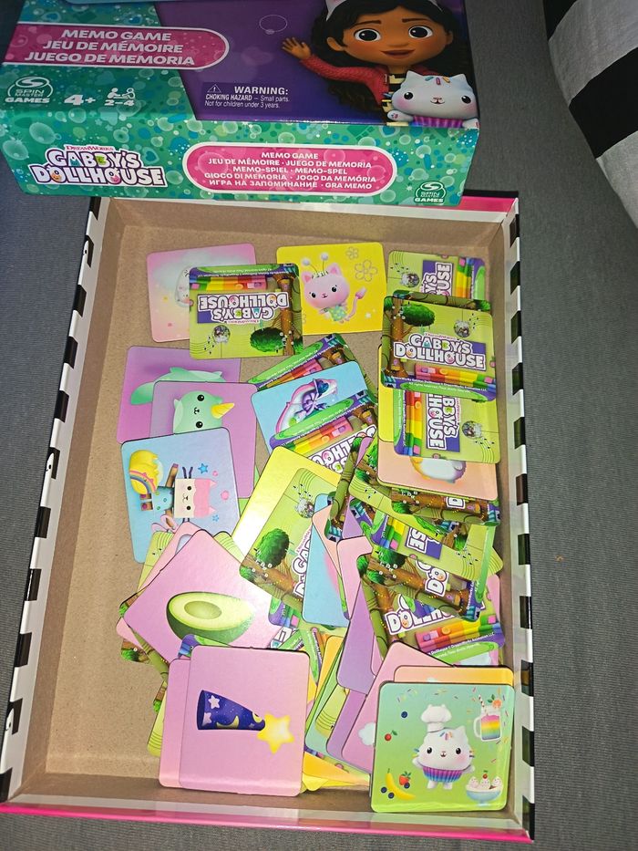 Jeu de mémoire gabby chat - photo numéro 2