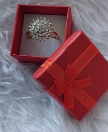 Bague dorée fleur de lotus - taille : 60