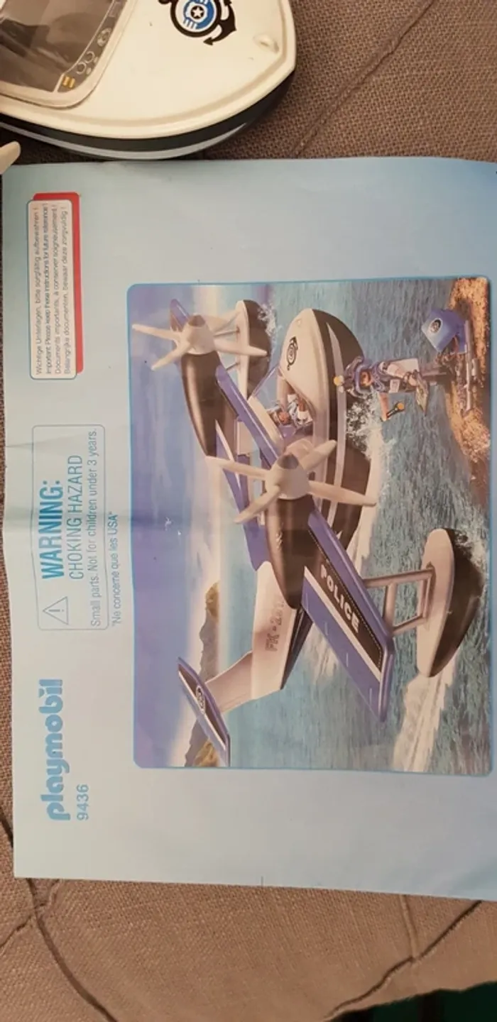Playmobil Action 9436 - Hydravion de police - T. Dès 4 ans - photo numéro 7