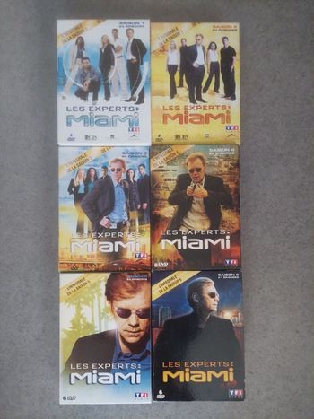 Coffrets de dvd les experts à miami