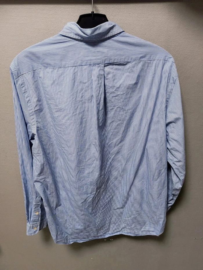 Chemise Ralph Lauren rayée bleue et blanche – Taille XL (équivalent L/XL EU) - photo numéro 6