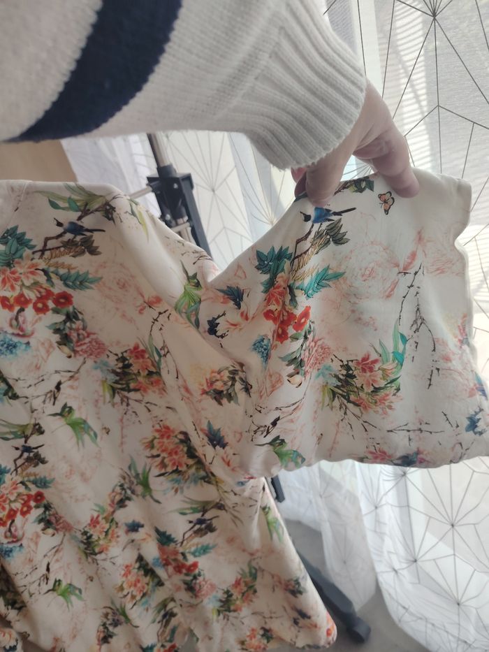Veste à fleurs manches courtes 36 Promod - photo numéro 3