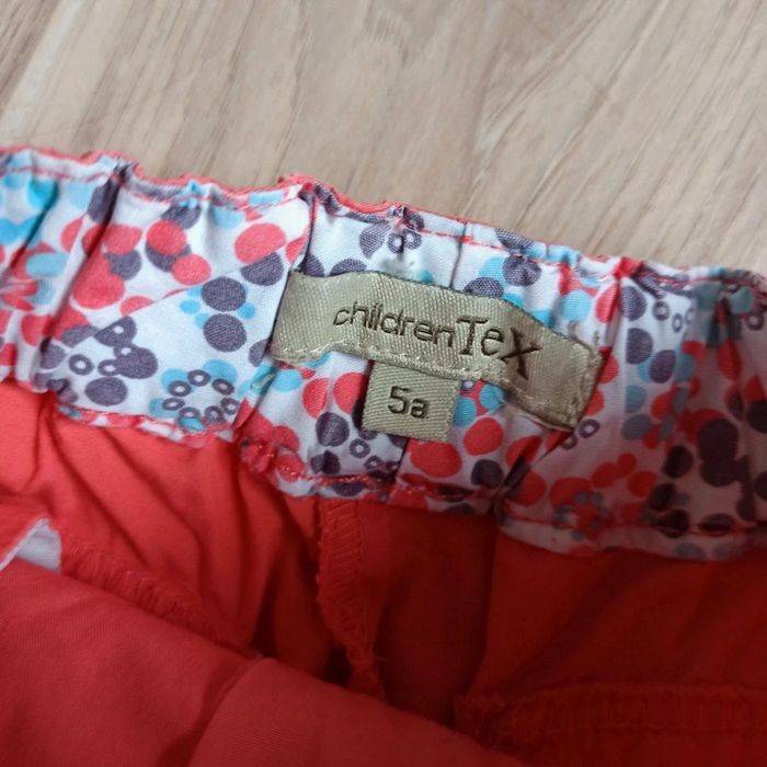 Jupe corail fermeture éclair children Tex 5 ans broderie - photo numéro 3